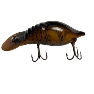 Craw Shrimp Rattler Fishing Lure 3.25 in Double Treble Hook u